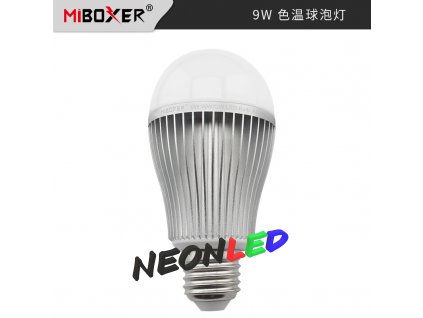 MiBoxer FUT019 Smart LED žiarovka E27, 9W, Dvojitá biela, RF 2,4GHz