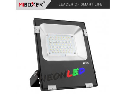 MiBoxer FUTT04 Reflektorové Smart LED svetlo 20W, RGB+CCT, RF 2,4GHz