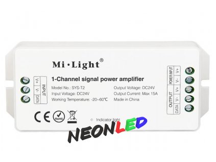 SYS-T2 1-kanálový zosilňovač signálu pre SYS