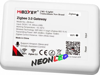 ZB-BOX1 smart brána ZigBee 3.0 na WiFi