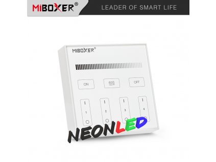 MiBoxer B1 Panelový ovládač pre jednofarebné LED pásy, batériový, magnetický