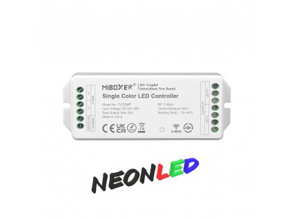 MiBoxer FUT036P kontrolér pre jednofarebné MONO LED s vysokým výkonom 20A
