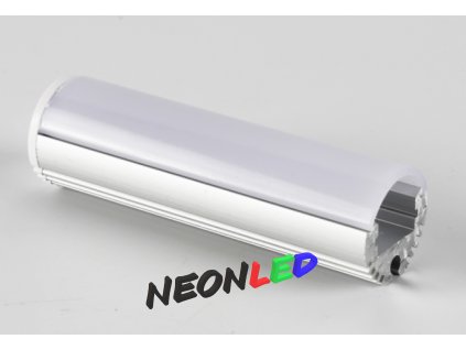 SJ-ALP2020 závesný hliníkový profil pre LED, Čierna, Mliečny, 2m