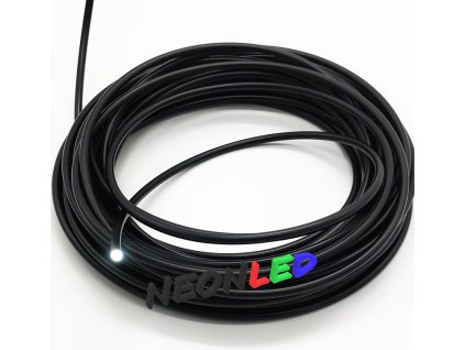 Optické vlákno s PVC a koncovým vyžarovaním, Ø 2,50mm, 100m
