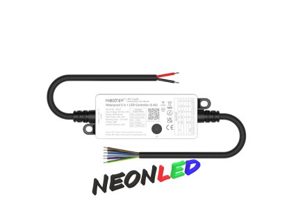 MiBoxer SR5-P - Vodeodolný kontrolér (5 v 1) pre MONO, CCT, RGB, RGBW a RGB+CCT LED