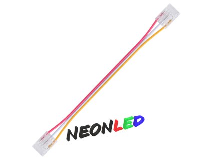 Spojka pre SMD LED pás s káblom - I - 3 pin - 10mm, 150mm kábel, 2x spojka