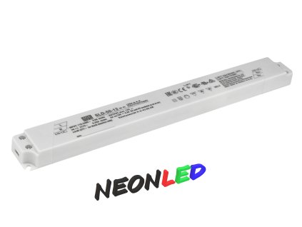 MeanWell SLD-50-12 impulzný napájací zdroj SLIM s PFC, IP20, 50W, 12VDC, 4,2A