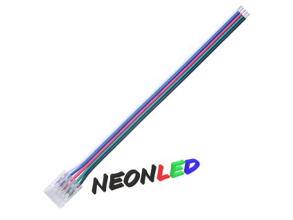 Spojka pre SMD LED pás s káblom - I - 5 pin - 12mm, 150mm kábel