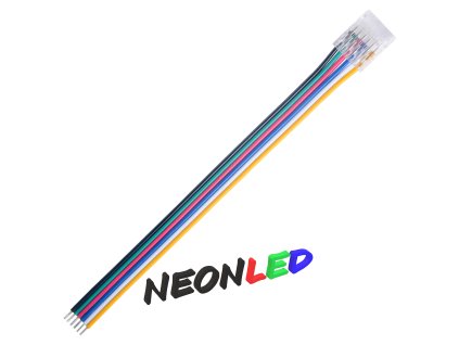 Spojka pre SMD LED pás s káblom - I - 6 pin - 12mm, 150mm kábel