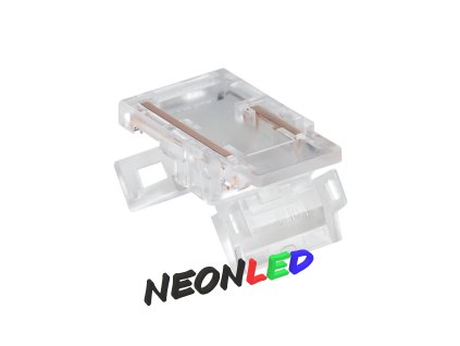 Spojka pre COB/SMD LED pás - T/L - 2 pin - 8mm, "T" + "L" pripojenie