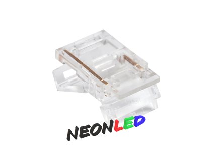 Spojka pre COB/SMD LED pás - T/L - 2 pin - 10mm, "T" + "L" pripojenie