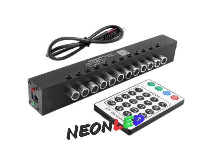 Meteorický efekt pre Hviezdne nebo - padajúce hviezdy, RGB, 9W, 12VDC, RF + Bluetooth