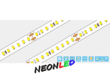 LY-180HS2835W40 Vysokosvietivý Flexibílny LED pás 24V, IP20, 9W/m, 180led/m, neutrální biela