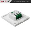 MiBoxet X1 - Panelový DMX512 ovládač pre jednofarebné MONO LED, 230VAC, RF 2,4GHz, 4 zóny