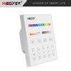 MiBoxet X5 - Panelový DMX512 ovládač pre RGB+CCT LED, 230VAC, RF 2,4GHz, 4 zóny