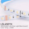 MiBoxer LSL4N01N Flexibílny RGB+WW LED pás 24V, SMD5050 4 v 1, IP20, 9W/m, 60led/m