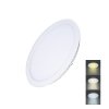 Solight LED mini panel CCT, podhľadový, 12W, 900lm, 230V, WD140