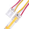 Spojka pre COB LED pás s káblom - I - 3 pin - 10mm, 150mm kábel, 2x spojka