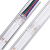 Spojka pre COB LED pás s káblom - I - 4 pin - 10mm, 150mm kábel, 2x spojka
