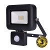 Solight WM-10WS-L LED reflektor PRO so senzorom, 10W, 920lm, 5000K, IP44