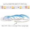 SSL-SMD5050 Flexibílny S-Shape CIK CAK LED pás 12V, IP20, 12W/m, 48led/m, CCT