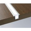 SJ-ALP2212 Zápustný hliníkový profil pre LED, Strieborná, Matný, 2m