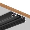 MiBoxer MR2-26B Ultra tenká povrchová magnetická koľajnica STYLE 26, Čierna, 2m