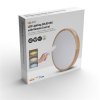 Solight WO8009 LED osvetlenie s diaľkovým ovládačom Solid Oak, 48W, 3360lm, 39cm, zmena chromatičnosti, stmievateľné