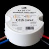 MW Power AF2024Y: Okrúhly LED zdroj 20W 24V/0,83A IP67 – Zmestí sa do krabice Ø60mm