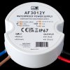 MW Power AF3024Y: Okrúhly LED zdroj 30W 24V/1,25A IP67 – Zmestí sa do krabice Ø60mm