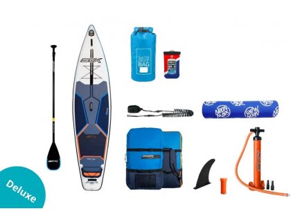 SUP STX Tourer 11 6 Blue Orange komplet