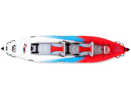 Nafukovaci kajak Aqua Marina Betta VT 2 pre 2 osoby zvrchu