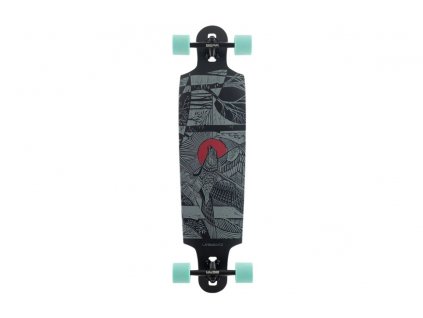 Landyachtz Drop Cat 38 Seeker Black - longboard