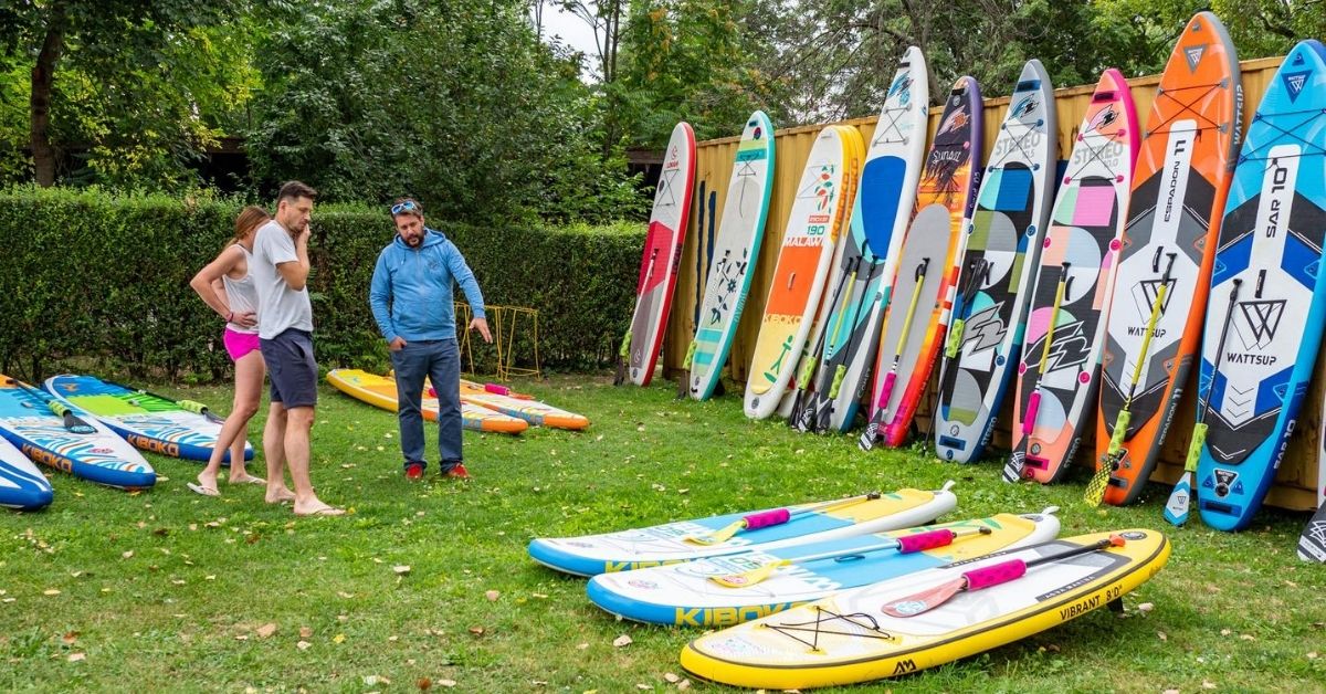 Neonmars SUP Testcentrum - veľká otváračka