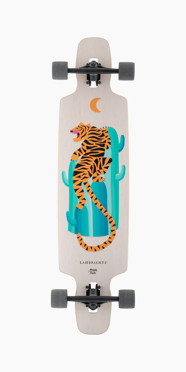 Longboard-Landyachtz-Drop-Carve-40-Desert-Tiger-zo-spodu