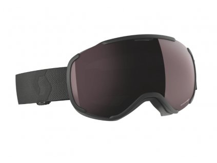 okuliare na lyze a snowboard scott faze II black enhancer silver chrome