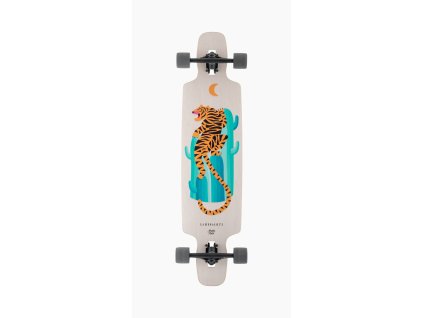 Longboard Landyachtz Drop Carve 40 Desert Tiger zo spodu