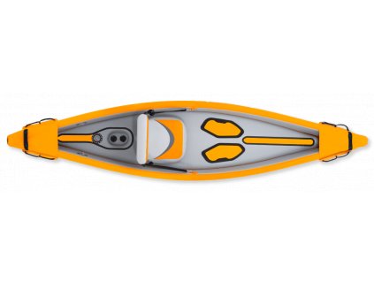 Nafukovaci kajak Aqua Marina Tomahawk 1 pre 1 osobu zvrchu
