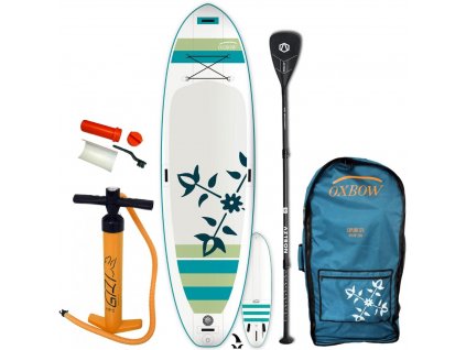 paddleboard oxbow play air 10 6 s hlinikovym padlom aztron