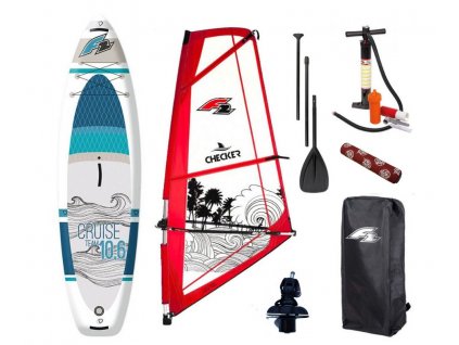 Windsurfový set F2 juniorský Paddleboard aj windsurf