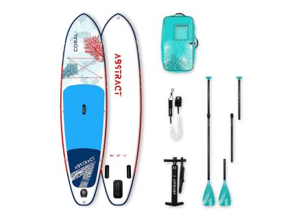 paddleboard abstract coral