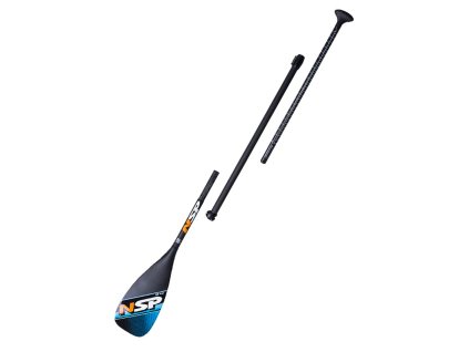 padla na paddleboardy nsp carbon hybrid 86 3d