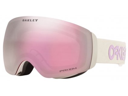 lyziarske okuliare oakley flight deck fp grey lavender prizm hi pink