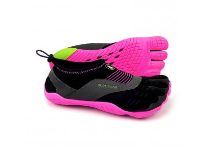 Neoprenove topanky Body glove 3T Cinch Black Pink