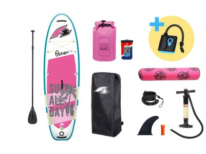 paddleboard f2 ocean girl 9 2 pink produkt 1