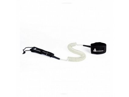 abstract leash sup white