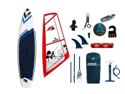 windsurfovy set gladiator pro ws 11 6 F2 checker