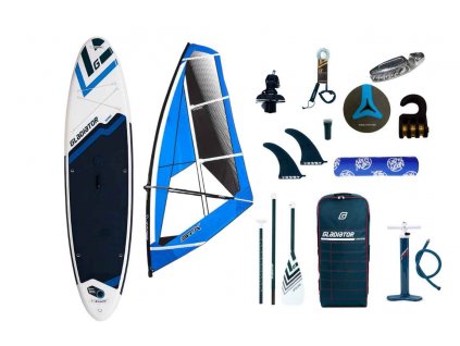 windsurfovy set gladiator pro ws 10 7 stx evolve 4 9