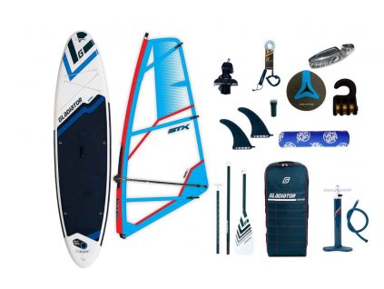 windsurfovy set gladiator pro ws 10 7 stx powerkig