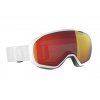 okuliare na lyze a snowboard scott fix white enhancer red chrome